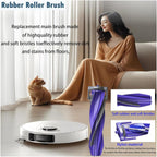 Roller Brush Replacement for Narwal Flow/Flow 2 Robot Vacuum: 2 Pack