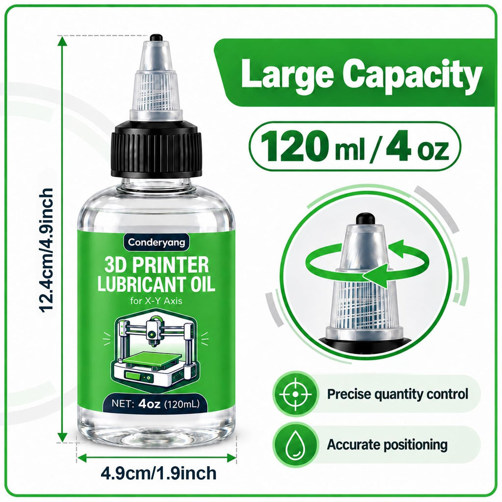 120ml 3D Printer Lubricating Oil for Linear Rails and Bearings