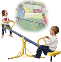 Seesaw for Kids Outdoor, Heavy Duty 250LB 360° Rotating Seesaw Outdoor Teeter Totter with Sit and Spin Design for