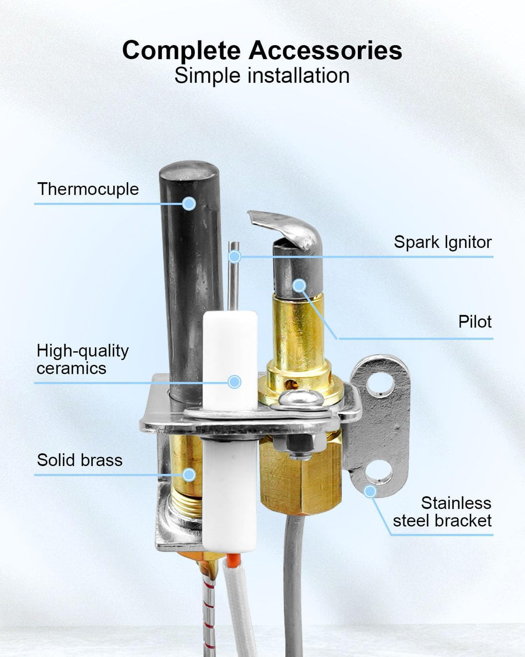 233-47845-05 Water Heater Pilot Fit for Bradford White Water Heater
