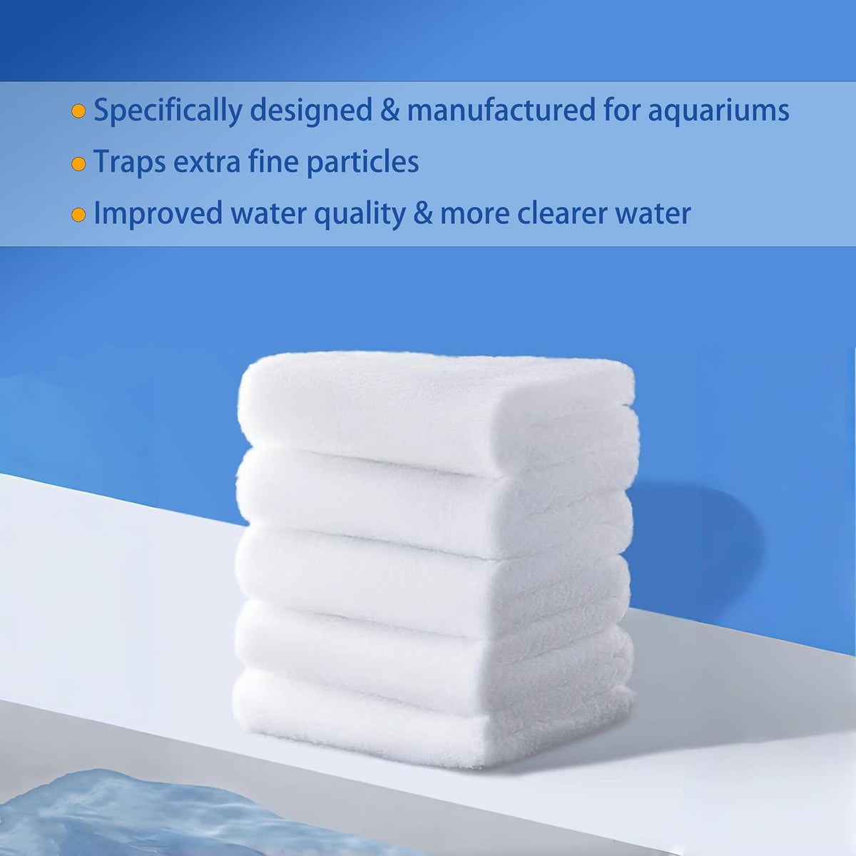Aquarium Filter Media, Newly Premium Filter Pads for Aquarium, 39.3x11.8inch,Aquarium Filter Floss for Fish Tank