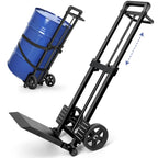600LB 55-Gallon Drum Dolly, Heavy Duty Carts with Wheels