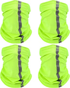 4 Pcs Neck Gaiter Face Mask for Men