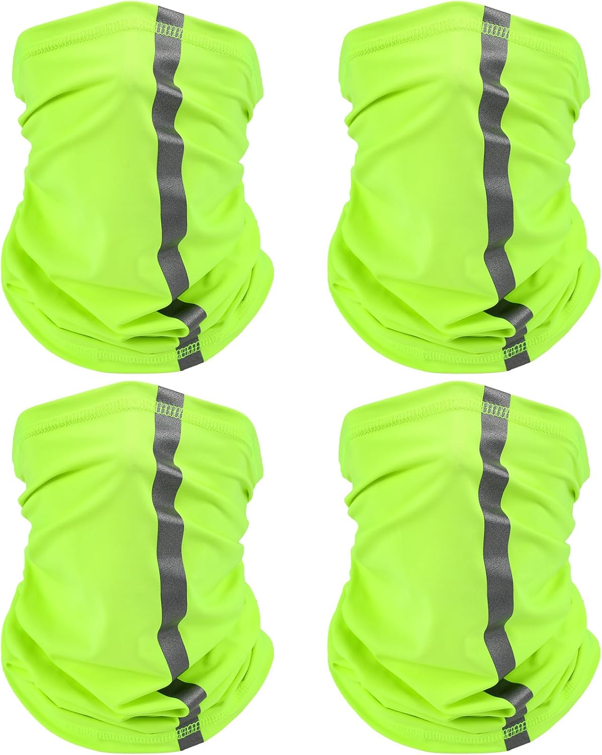 4 Pcs Neck Gaiter Face Mask for Men