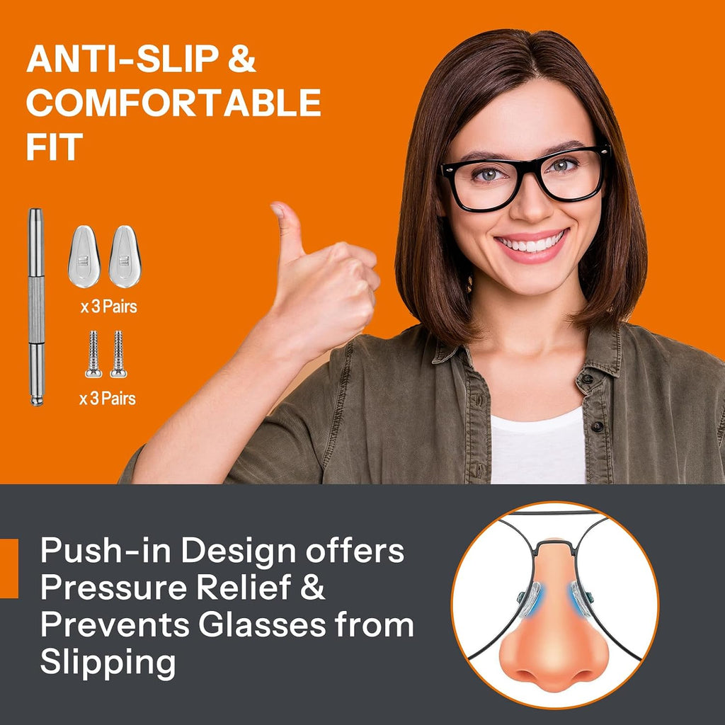 Glasses Cleaner Kit,Eyeglass Repair Kit- Eyeglass Cleaner |24H Anti Fog Lens Cleaner Spray| Microfiber Cleaning