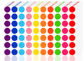 7000 Piece Dot Stickers - 3/4 inch Color Coding Circle Labels, 10 Color Circle Stickers for Office, Classroom, Students