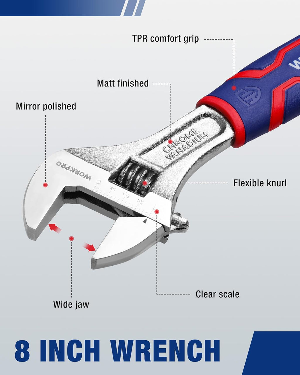 Pliers & Wrench Set, 12-Piece Pliers Tool Set with Organizer, Include Needle Nose, Wire Cutter, Groove Joint, Slip