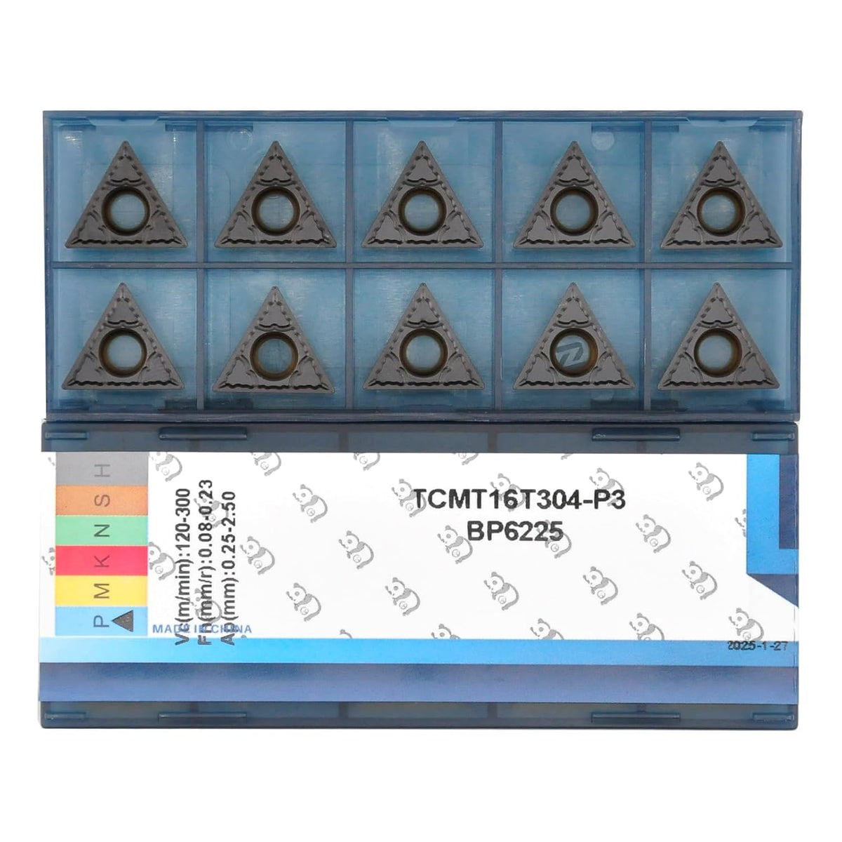 TCMT32.51(TCMT16T304) Turning Insert for Steel Semi-Finish Tools 10pcs