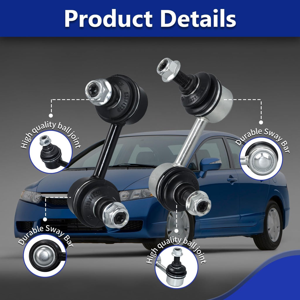 Front Sway Bar Links Fit for 2006-2011 Honda Civic