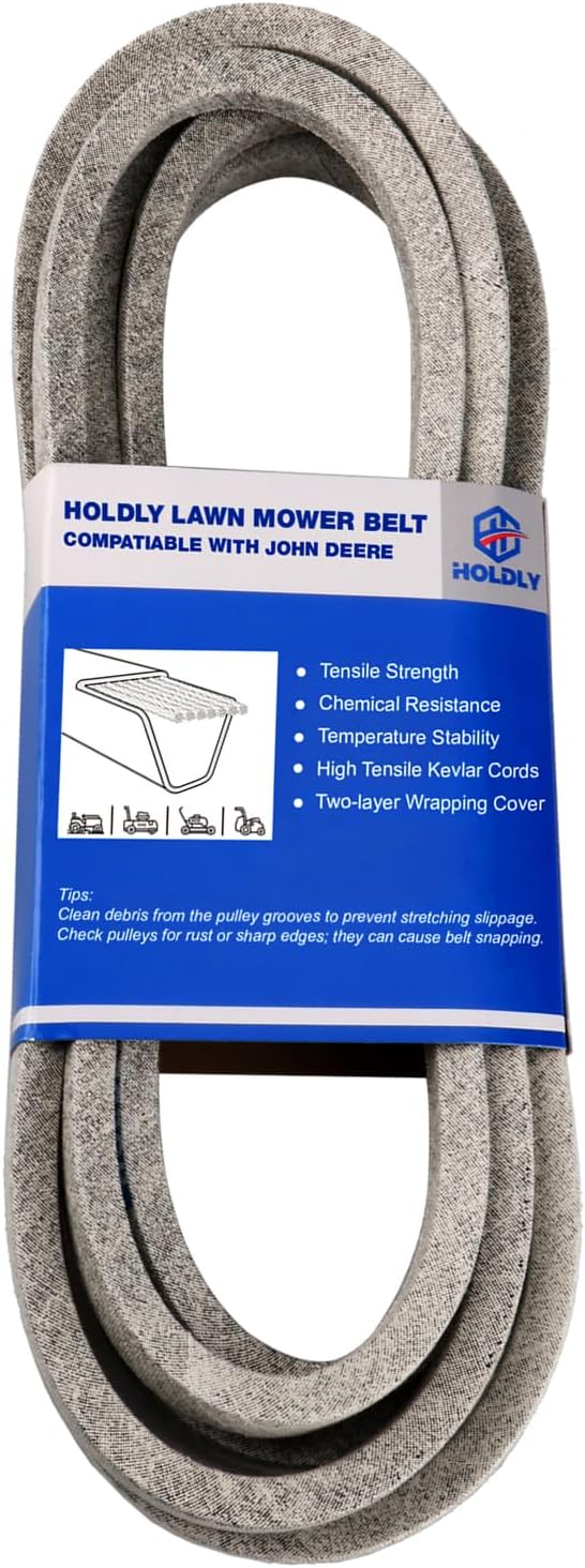 GX25628 Deck Belt 1/2 x 118'', Mower Belt for 42 Inch Mower Deck Z335E Z345M Z345R Z315E Z335M Z320M Z320R ZTrak