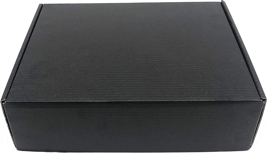 Black Shipping Boxes 15.7x11.8x3.1 Inch Cardboard Storage Mailer Box 10Pack