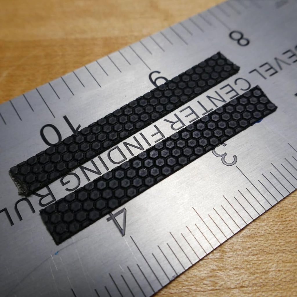 Rubber Grip Tape Strips, 10" x 2" Ultra-Thin Strong Adhesive Non-Slip