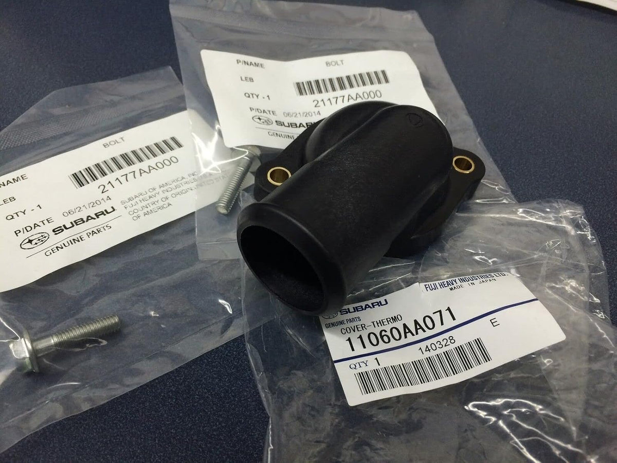 Subaru Thermostat Housing Cover With Bolts Legacy Forester Outback Impreza BAJA OEM 11060AA071 21177AA000