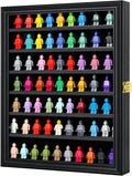 Minifigure Display Case - Building Block Toy Large Black