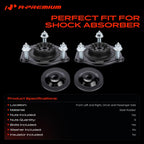 A-Premium Front Suspension Strut Mounts Compatible with Chevrolet, GMC
