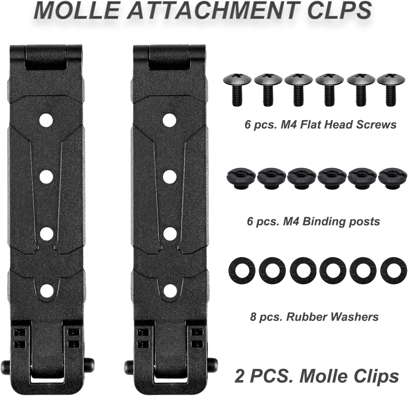 Tactical Radio Holster with Molle Vest Clip, Portable Radio Case Compatible with Motorola APX8000 APX6000 Radios with