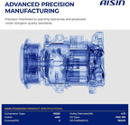 AISIN AFTERMARKET ACCT-00048 Air Conditioning AC Compressor with Clutch