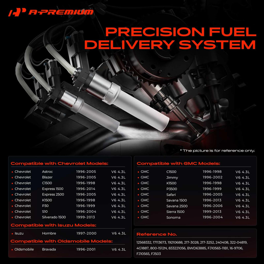 A-Premium Fuel Injector Assembly w/Return Fuel System