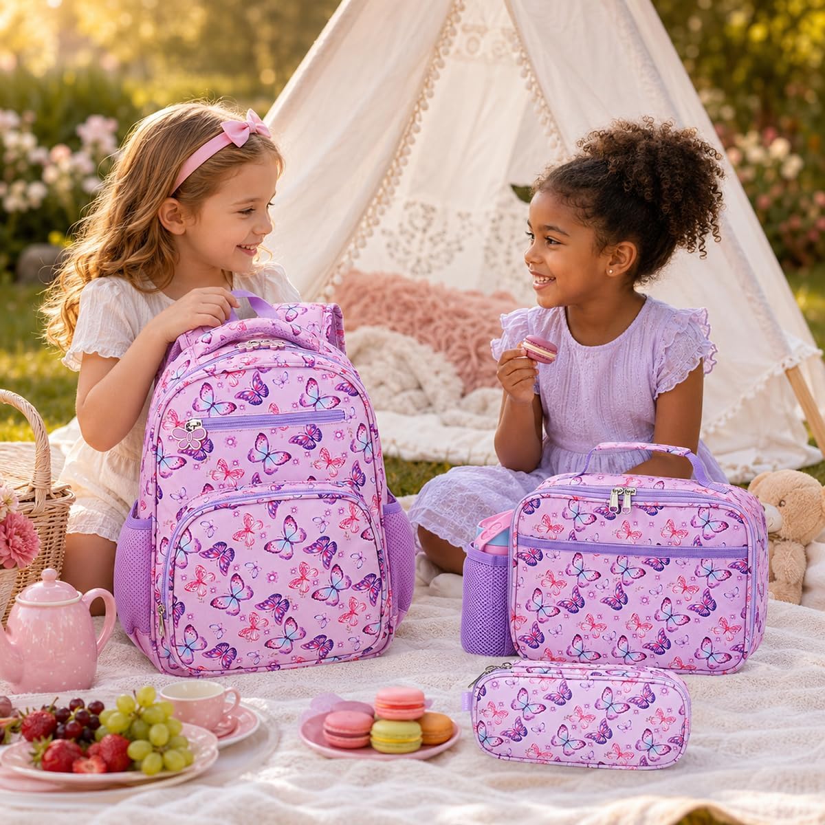 Kids Lunch Bag - Insulated Lunch Box for Boys Girls,Washable Lunch Bag and Reusable Toddler Leak-proof Lunchbox for