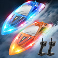 RC Boat Kids Remote Control Boats for Pool Water Toys for Lakes Bathtub Toy | 60Mins Play Time, Whole Body