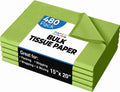 Lime Green Tissue Paper for Gift Bags 15" X 20" 480 Sheets