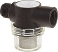 Shurflo 255-213 1/2" MNPT x FNPT Inline Strainer for 2088 Series Pumps