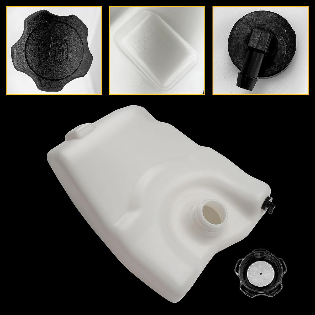 GY21876 Gas Fuel Tank, Plastic Gas Tank Compatible with100 Series, include D140 L100 L108 L110 L111 L118 L130 LA105