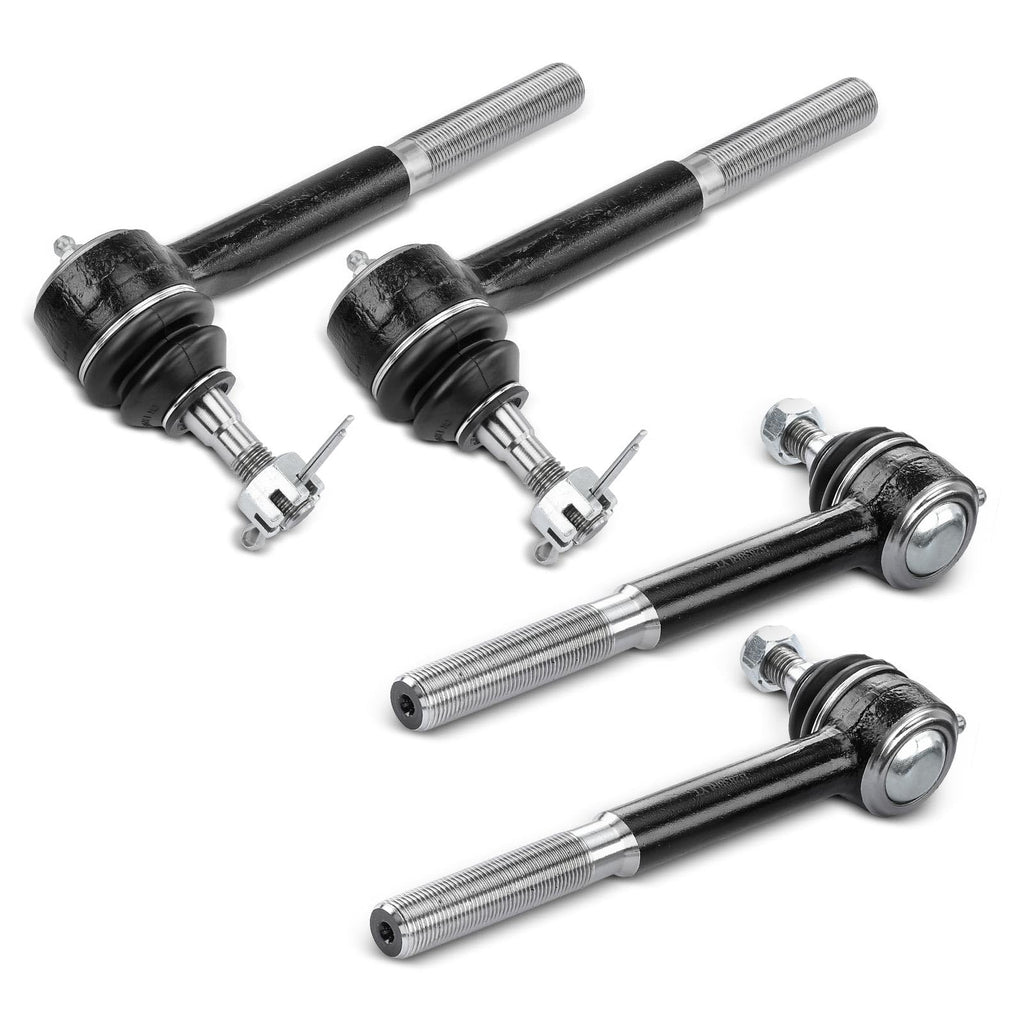 A-Premium Set of 4, Front Inner & Outer Tie Rod End Kit