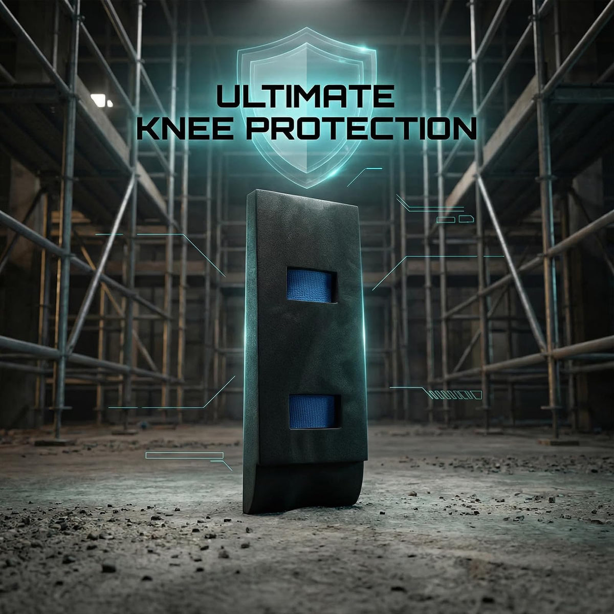 Toe Knee Crawler Knee Pads for Attic,Knee Pads for Work, Crawling Kneepads