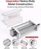 3-Adjust Stainless Steel Meat Tenderizer Attachment for KitchenAid Mixer
