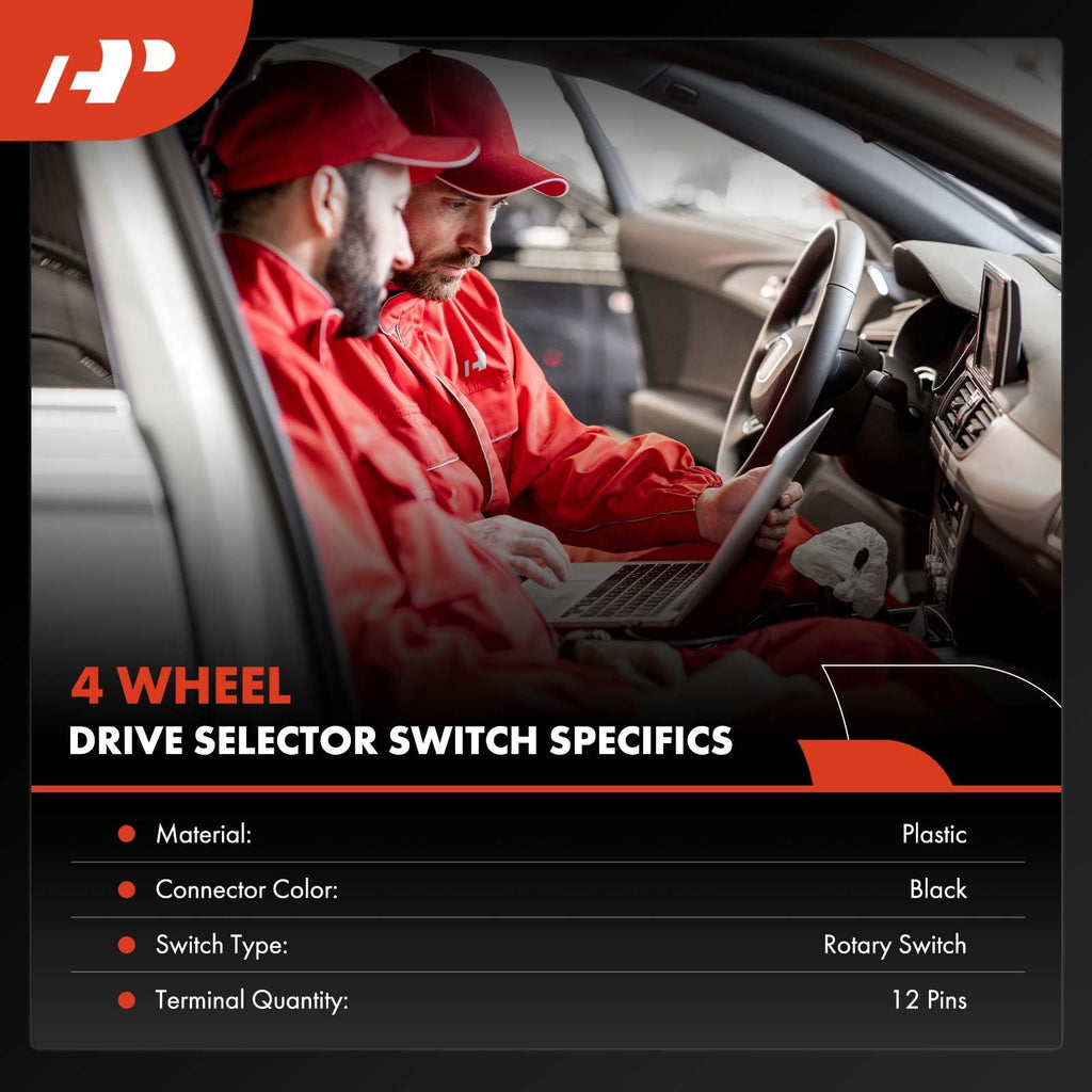 A-Premium 4x4 4WD Four Wheel Drive Selector Switch