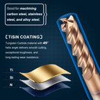 Workkyma Carbide End Mill 3/8" Dia 1-1/4" CL 3" L 3/8" Shank 4 Flute
