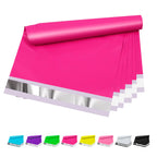 Poly Mailers 9x12 Inch, 100 Pack, Rose Red Shipping Bags, 2.4 Mil