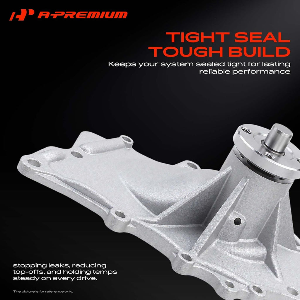 A-Premium Engine Water Pump (8Cyl 7.5 7.0 6.6L) Compatible with Buick