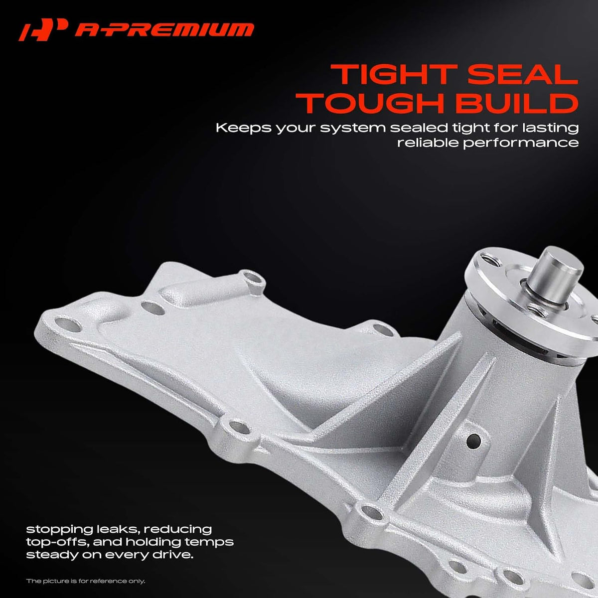 A-Premium Engine Water Pump (8Cyl 7.5 7.0 6.6L) Compatible with Buick