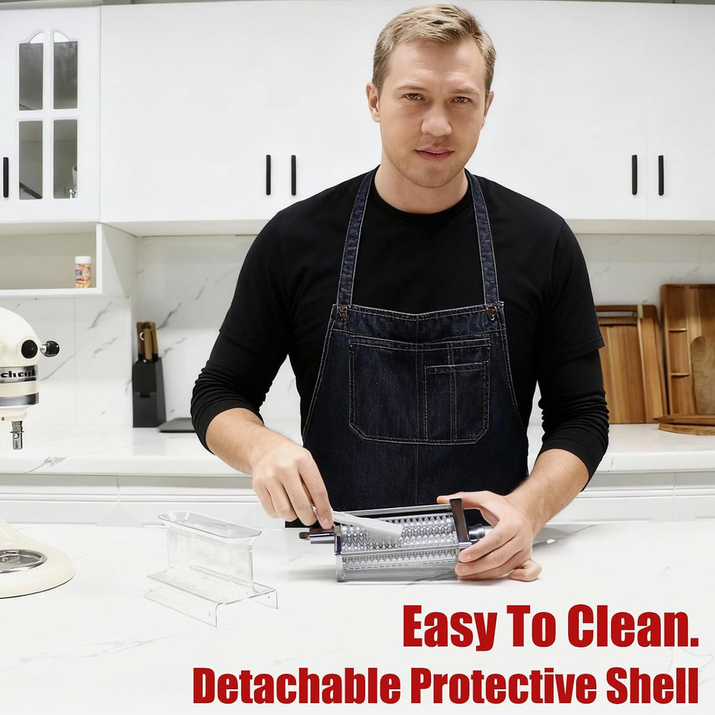 Stainless Steel 3 Adjust Meat Tenderizer Attachment for KitchenAid Mixer
