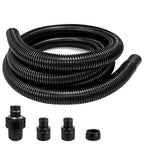 9062500 Vacuum Hose Replacement for Shop‑Vac,1.5 Inch x 12FT, 2-1/2" Inlets