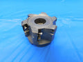 ISCAR 2 1/2" O.D. FACE Mill F90A-D2.5-1.00 1" Pilot 3/8" Key Holds 6 Inserts - MH3160CF2