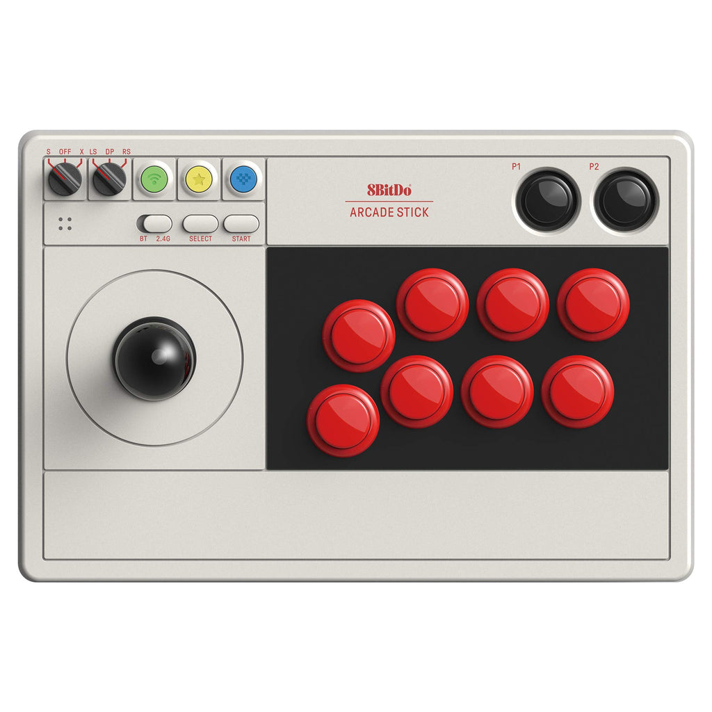 Arcade Stick for Switch & Windows, Arcade Fight Stick Support Wireless Bluetooth, 2.4G Receiver and Wired Connection