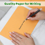 100Pcs Clasp Envelopes, 3 Sizes Paper Envelopes with Clasp Closure