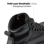 Men's 6 Inch Waterproof Soft/Composite Toe Leather Work Boots