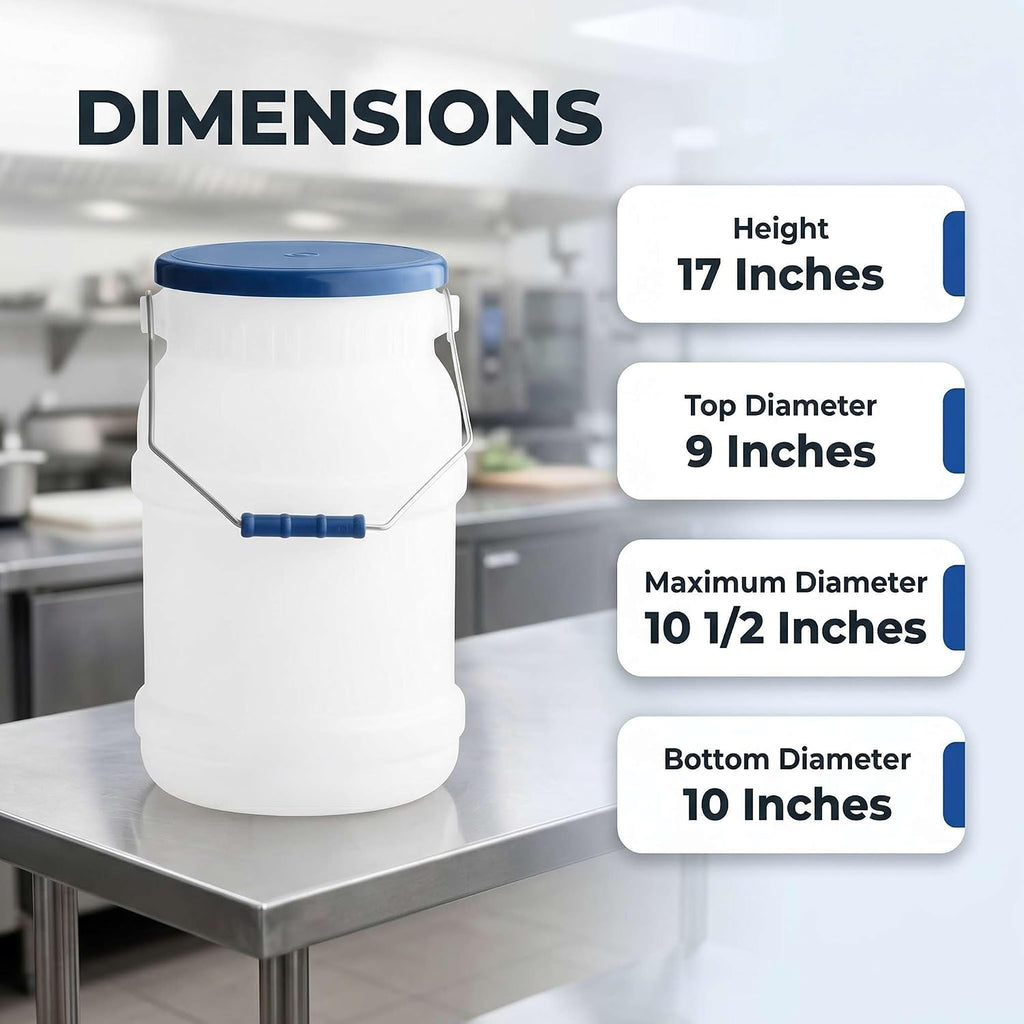 5 Gallon Polypropylene Ice Tote