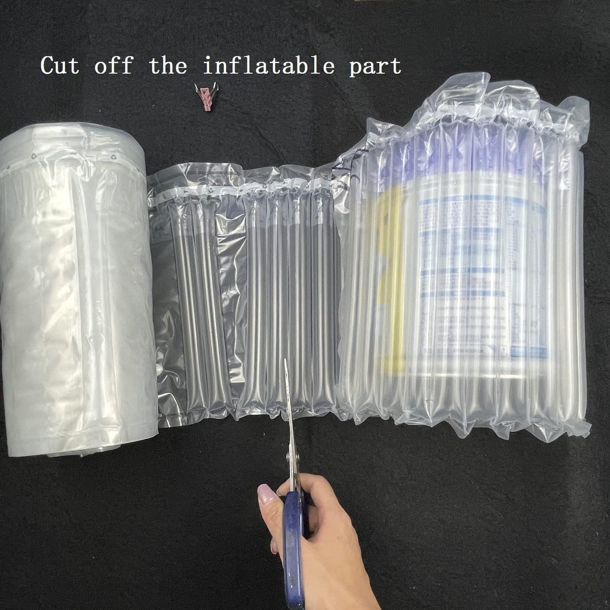 66 ft - 20 Meters （9 Sizes Available）Inflatable Air Column Sheet/Inflatable Air Packaging Protective Bubble Pack Wrap