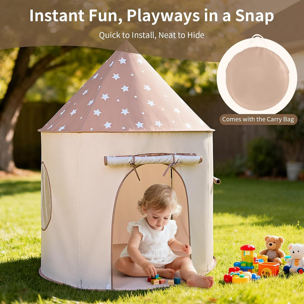 Kids Tent with Crawl Tunnel: Ball Pit for Toddlers - Ball Pit Tunnels for Young Children - Pop Up Baby and Toddler