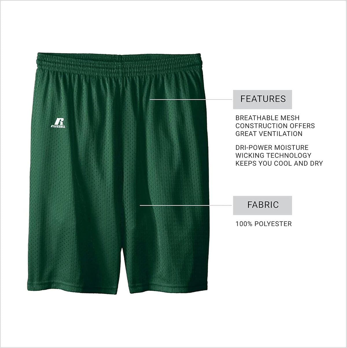 Big Boys' Youth Mesh Short