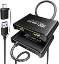 USB 3.0 HDMI Video Capture Card, 4K Passthrough, HD 1080P60 Output | Metalshell, Plug & Play, HDMI to USB C Audio
