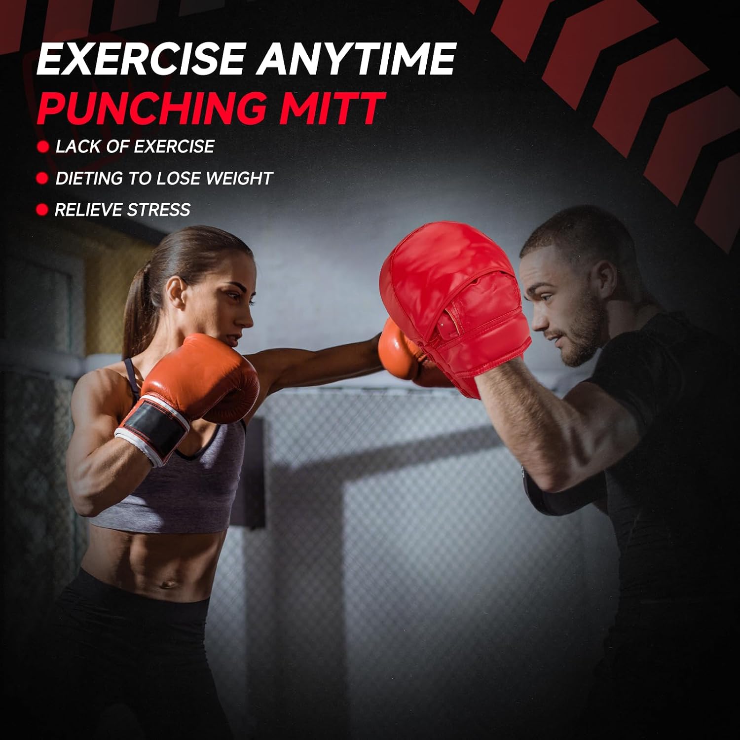 Boxing Pads Curved Focus Mitts | Training Pads, MMA Muay Thai Kickboxing Coaching, Martial Arts Punching Hand Target