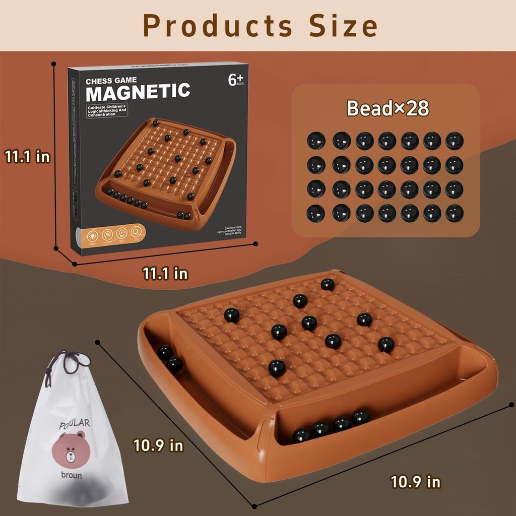 Magnet Game, Family Games for Kids and Adults, Board Games for Kids 8-12, Magnetic Games Ideal for Family and Friend