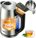 1.7L Electric Tea Kettle, 6 Precise Temperature Presets Stainless Steel Electric Kettle Temperature Control,1500W