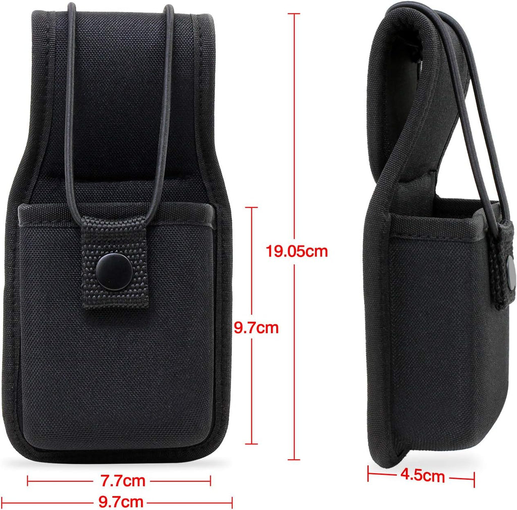 Walkie Talkie Radio Holster Pouch Holder for Duty Belt Nylon Radio Pouch Case Compatible for MOTOROLA MT500, MT1000